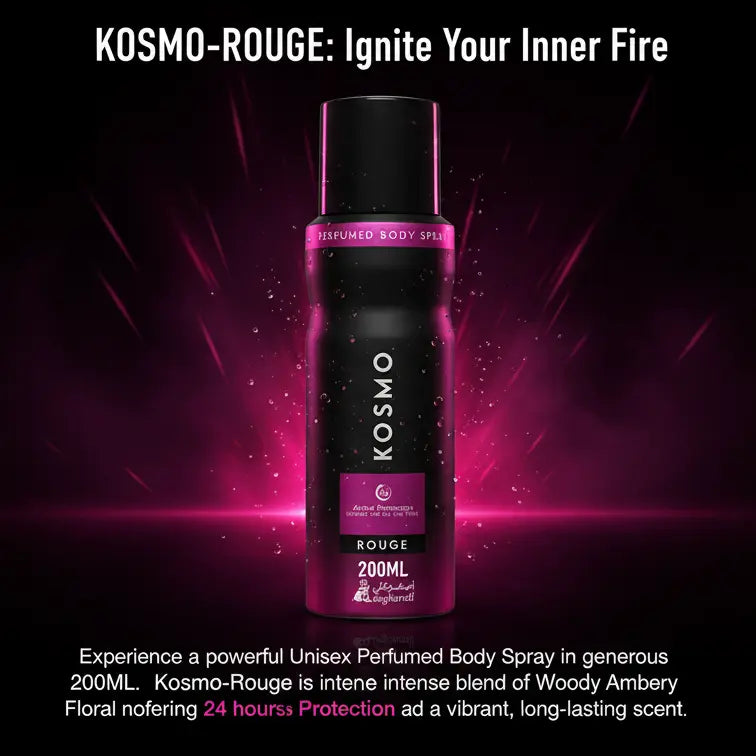Kosmo-Rouge Body Spray 200ML